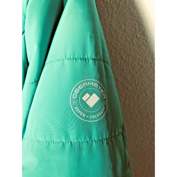 Obermeyer Resort Women's 10  Zip Off Faux Fur Hood Thermore Insulation Vintage - Picture 6 of 12